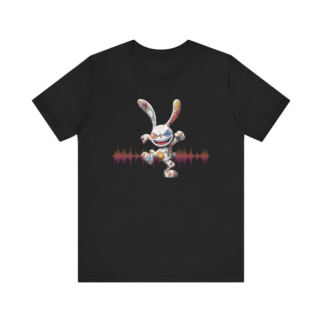 Japanese Pop Art Sonic Bunny T-Shirt, Disco bunny Tshirt,