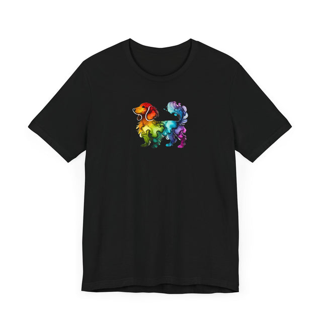 Rainbow Dachshund T-shirt,Pride Shirt,Dog Lover Top,Rainbow Animals,LGBTQ+ Tee, Weiner Dog gift, Doxie Owner