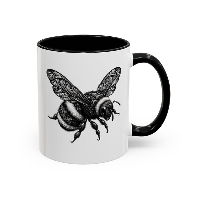 Bumble Bee Mug, Nature Lover Gift, Gardener Gift, Bee lover Mug, Animal mug, Coffee, Tea, Mug, Nature Lover, Bumble Bee Gift