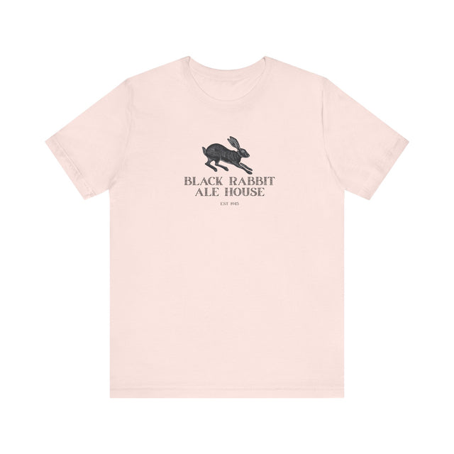 Black Rabbit Ale house tee, Midnight Hare, Pub inspired art