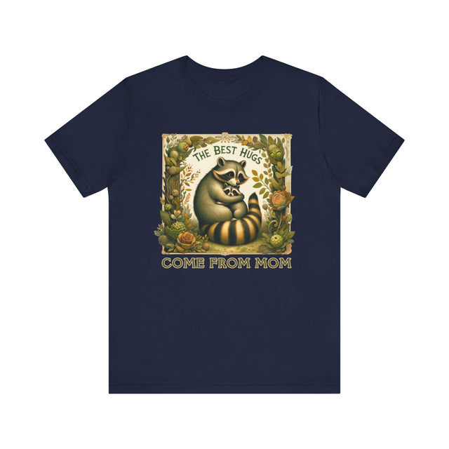 Raccoon T-shirt,Mothers Day Gift,Cute Mama Tee,Mom Life,Baby Shower Gift,Mama and Baby Shirt,New Mom Gift,Mom Hug Shirt,Gift For Wife