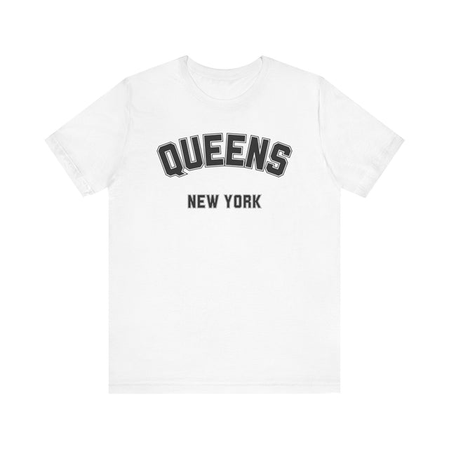 Queens NY Tshirt, New York Lover, Queens Gift, Real New Yorker T-shirt, Cute T for her, Cool T for him, NYC Tshirt, New York City Gift
