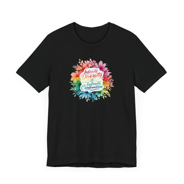 Infinite Diversity In Infinite Combinations T-shirt, Sci-fi Fan Shirt