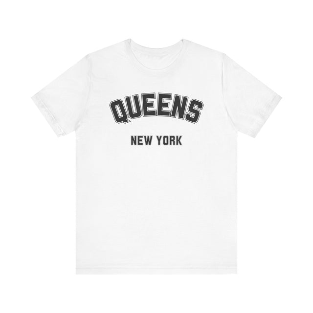 Queens NY Tshirt, New York Lover, Queens Gift, Real New Yorker T-shirt, Cute T for her, Cool T for him, NYC Tshirt, New York City Gift