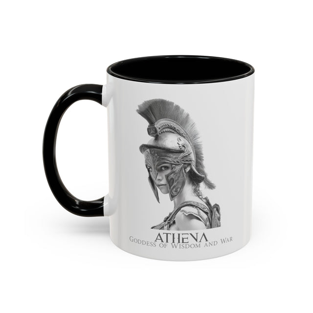 Athena mug, Goddess of Wisdom and War mug, Underestimate me at your peril mug, Feminist mug, Bad ass woman mug