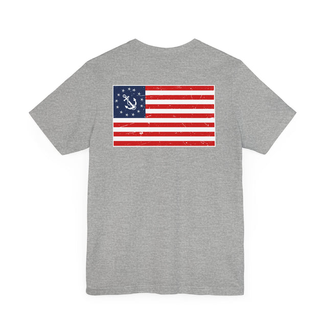New York City Yacht Club Tshirt, Nautical Tshirt, New York Boater shirt, Sailing Shirt, Father's day Gift, Boating Gift, Captain Gift
