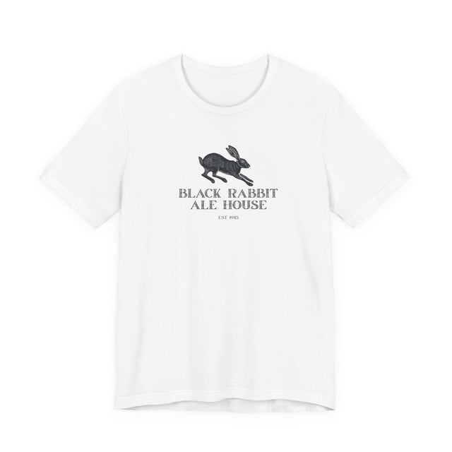 Black Rabbit Ale house tee, Midnight Hare, Pub inspired art