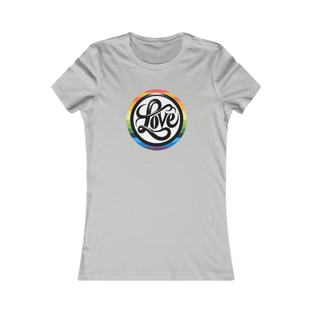 Pride Love Circle Shirt, Rainbow Love T-shirt, LGBT Love, Pride T shirt, LGBTQ+ Tee, Nonbinary, Gay, Lesbian, Bisexual, Trans, Queer Love
