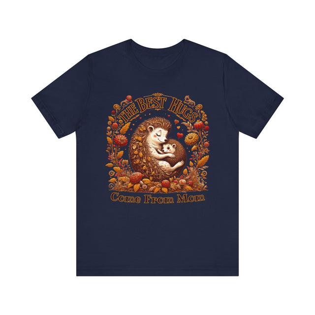 Hedgehog T-shirt,Mothers Day Gift,Cute Mama Tee,Mom Life,Baby Shower Gift,Mama and Baby Shirt,New Mom Gift,Mom Hug Shirt,Gift For Wife