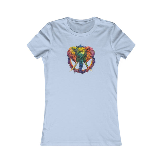 Rainbow Elephant Peace Mandala T-shirt,Pride Shirt,Elephant Lover Top,Rainbow Animals,LGBTQ+ Tee,Queer,Gay,Lesbian,Bisexual,Trans,Women's Favorite Tee