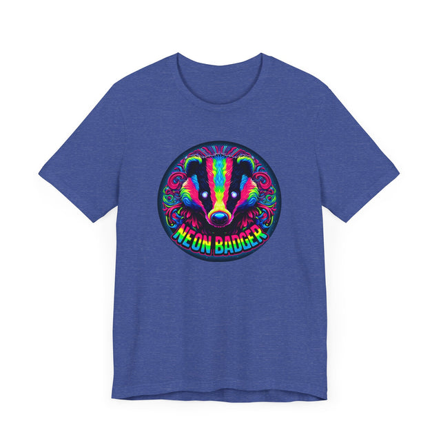 Neon Badger T-shirt, Badger Tee
