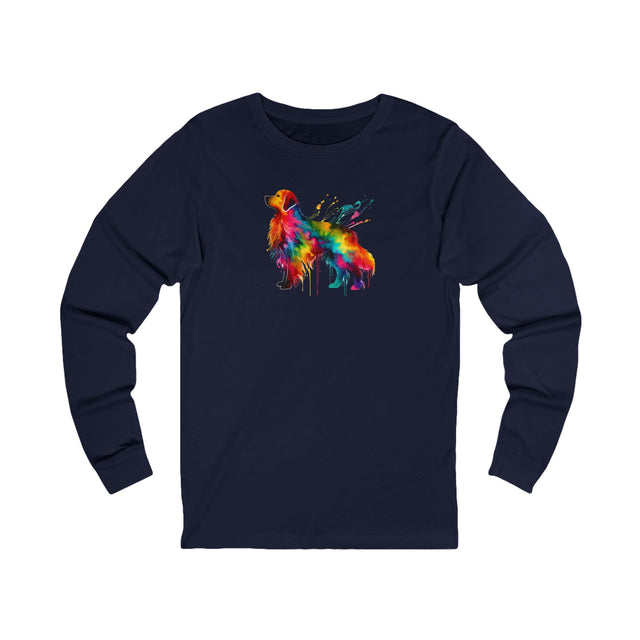 Rainbow Golden Retriever T-shirt,Pride Shirt,Dog Lover Top,Rainbow Animals,LGBTQ+ Tee,Golden Owner