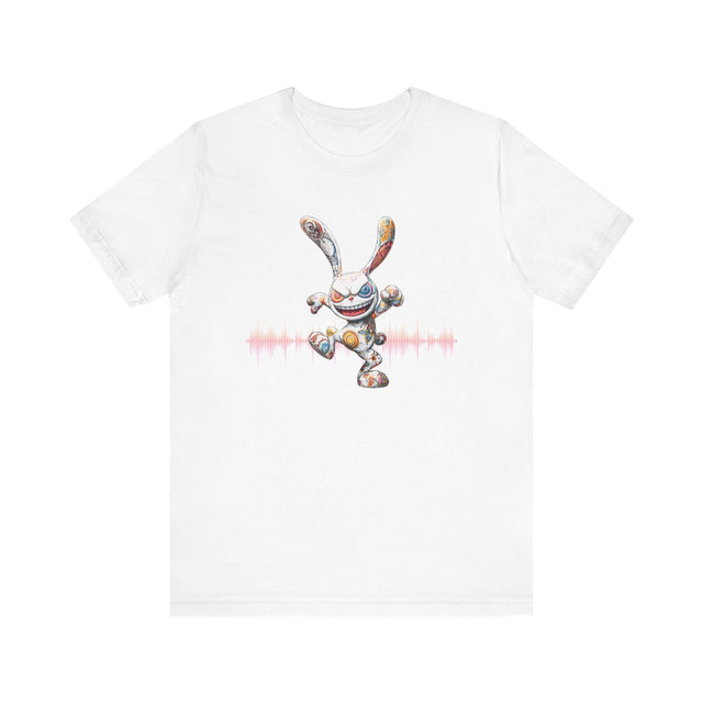 Japanese Pop Art Sonic Bunny T-Shirt, Disco bunny Tshirt,
