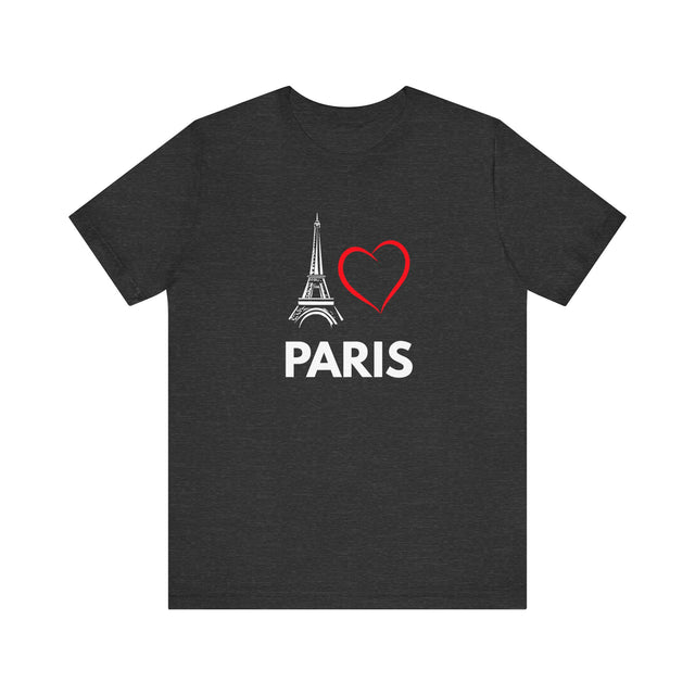 I love Paris T-shirt, I Love Paris Shirt, Paris Lover, Francophile gift, Paris Gift, Olympic Gift, Cute Paris Shirt, Trendy Paris Shirt
