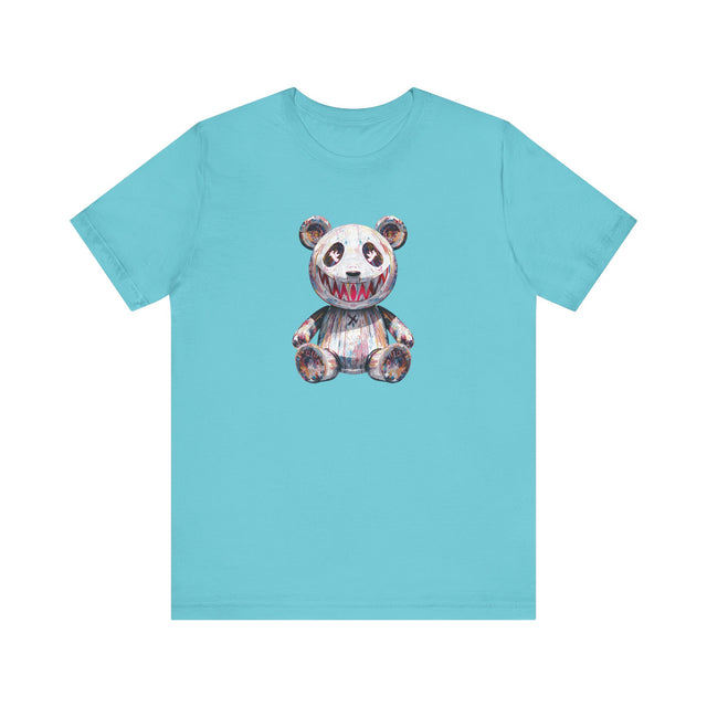 Japanese street Art Panda tshirt, gritty cool Panda Tee