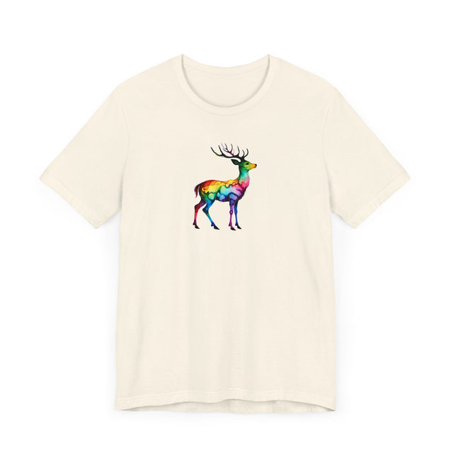 Rainbow White-Tailed Deer,Deer lover shirt,Pride Shirt,Rainbow,Pride Parade T shirt,LGBTQ+ Ally Tee