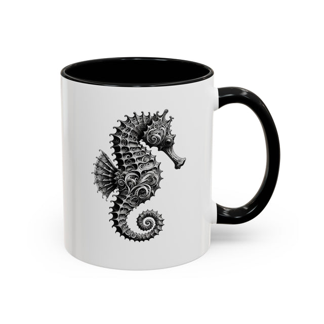 Seahorse Mug, Ocean Gift, Boating Gift, Coastal Living, Sea Gift, Coastal gift, Coastal Decor, Nautical Mug, Nautical Gift, Nature lover