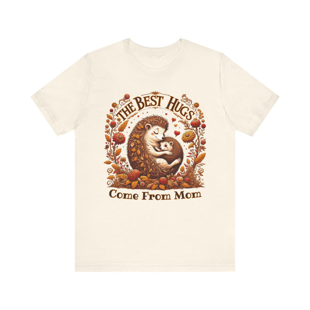 Hedgehog T-shirt,Mothers Day Gift,Cute Mama Tee,Mom Life,Baby Shower Gift,Mama and Baby Shirt,New Mom Gift,Mom Hug Shirt,Gift For Wife