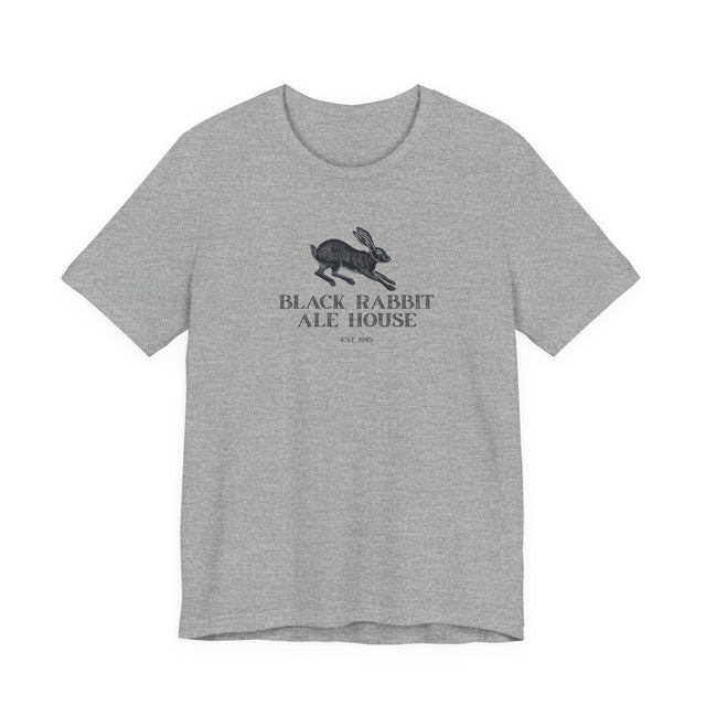 Black Rabbit Ale house tee, Midnight Hare, Pub inspired art