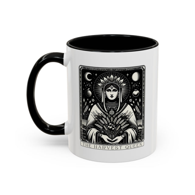 Harvest Queen,Tarot card Mug,Mother's Day Gift,Tarot Reader Gift,Gardening Mug,Mystical Cards Mug,Gardener Gift,Gift for her,Fall coffee cup