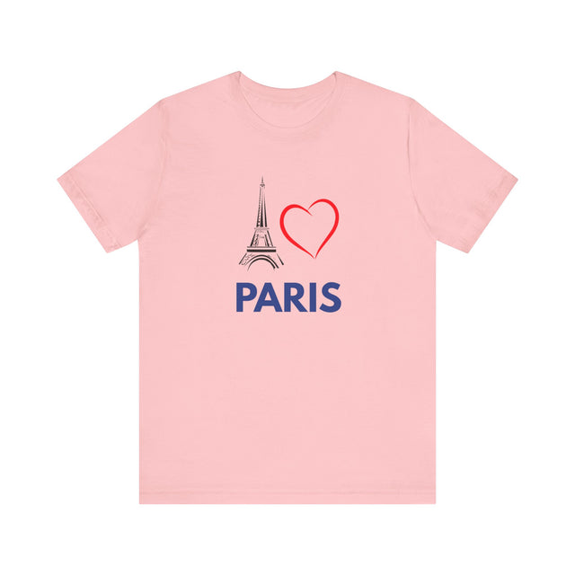 I love Paris T-shirt, I Love Paris Shirt, Paris Lover, Francophile gift, Paris Gift, Olympic Gift, Cute Paris Shirt, Trendy Paris Shirt