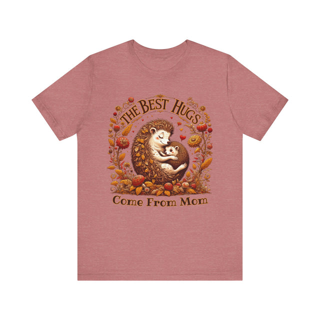 Hedgehog T-shirt,Mothers Day Gift,Cute Mama Tee,Mom Life,Baby Shower Gift,Mama and Baby Shirt,New Mom Gift,Mom Hug Shirt,Gift For Wife
