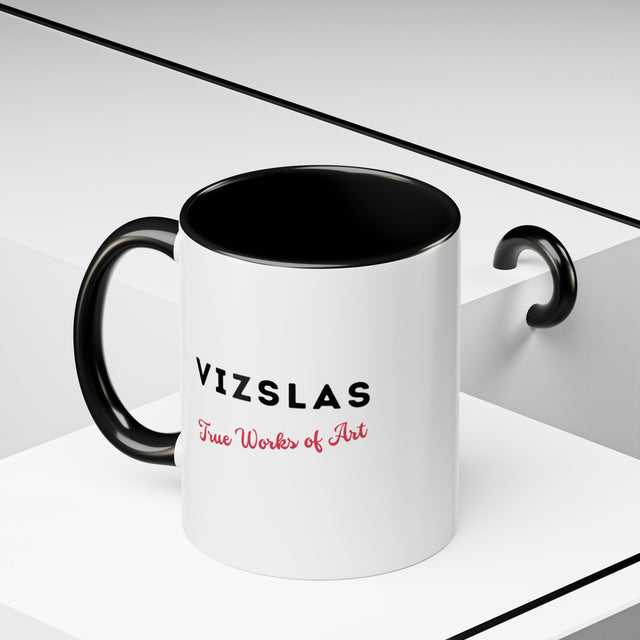 Vizsla Coffee Cup,4-Panel Pop Art Mug,Vizsla Lover,Vizsla Mom,Vizsla Dad,Dog Lover Gift,Vizsla Gift