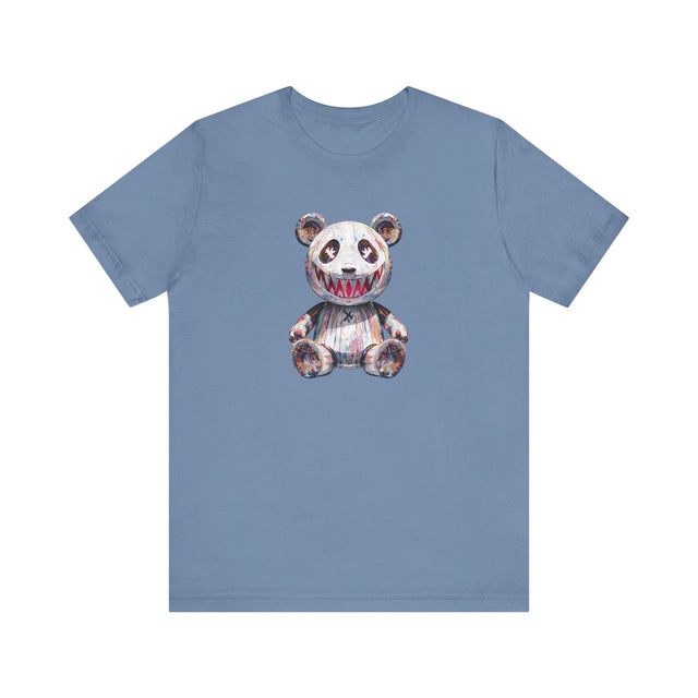 Japanese street Art Panda tshirt, gritty cool Panda Tee