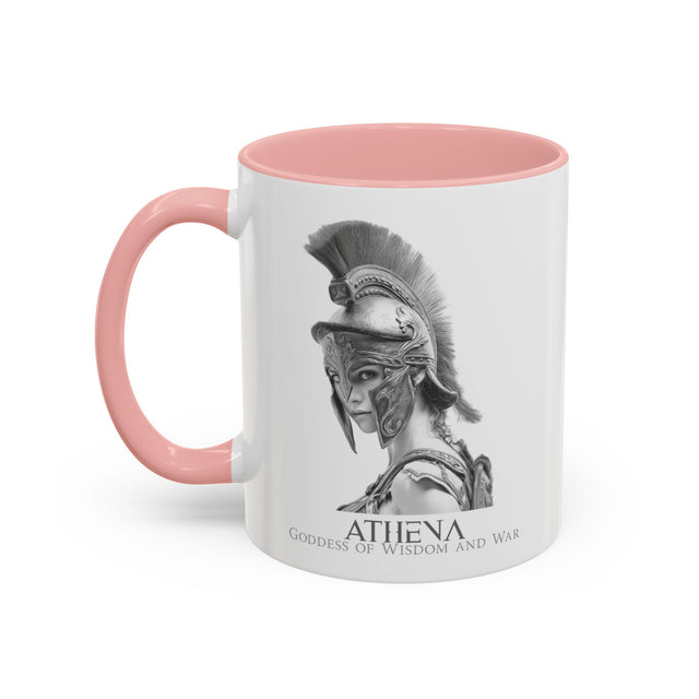 Athena mug, Goddess of Wisdom and War mug, Underestimate me at your peril mug, Feminist mug, Bad ass woman mug