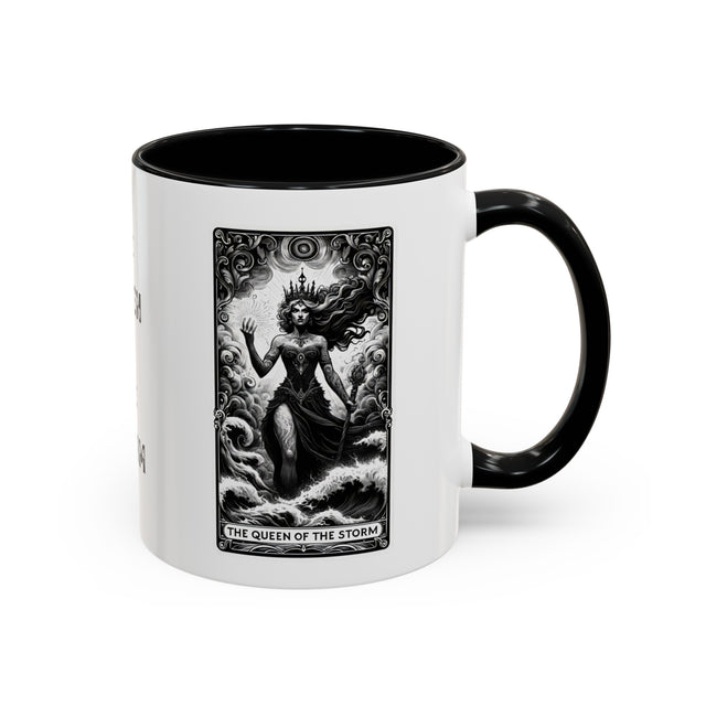 Queen of the Storm,Tarot card cup,Mother's Day Gift,Witchy mug,Gift for her,Gift for Mom,Recovery Gift,Cancer Survivor Gift,Gift for Wife