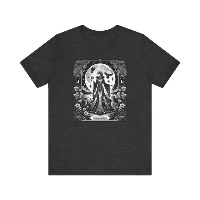 Queen of the Night,Tarot card shirt,Mother's Day Gift,Tarot Reader Gift,Witchy Shirt,Mystical Cards Tee,Celestial Astrology,Gift for her
