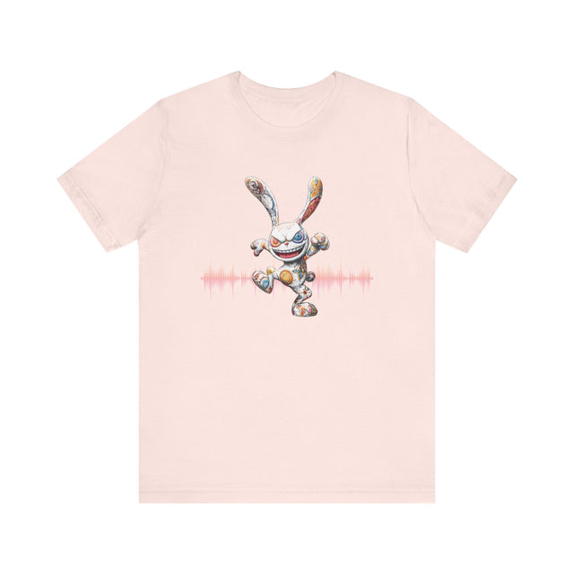 Japanese Pop Art Sonic Bunny T-Shirt, Disco bunny Tshirt,