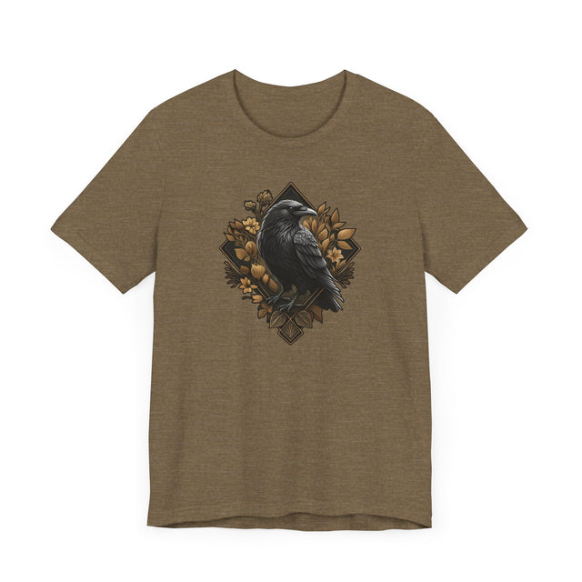 Raven Brown Leaves T-shirt