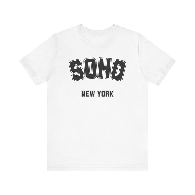 SoHo Tshirt, New York Lover, Hip New York Gift, Real New Yorker T-shirt, Cute T for her, Cool T for him, NYC Tshirt, New York City Gift