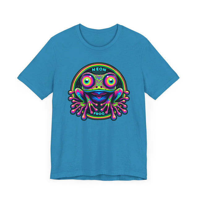 Neon Frog T-shirt, Amphibian Tee