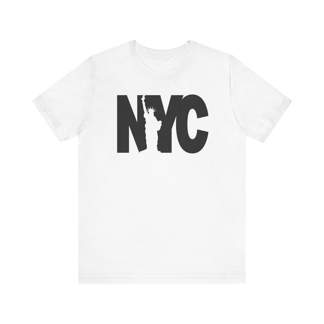Statue of Liberty NYC Tshirt, New York Lover, Real New Yorker T-shirt, Cute T for her, Cool T for him, NY Gift, New York City Gift