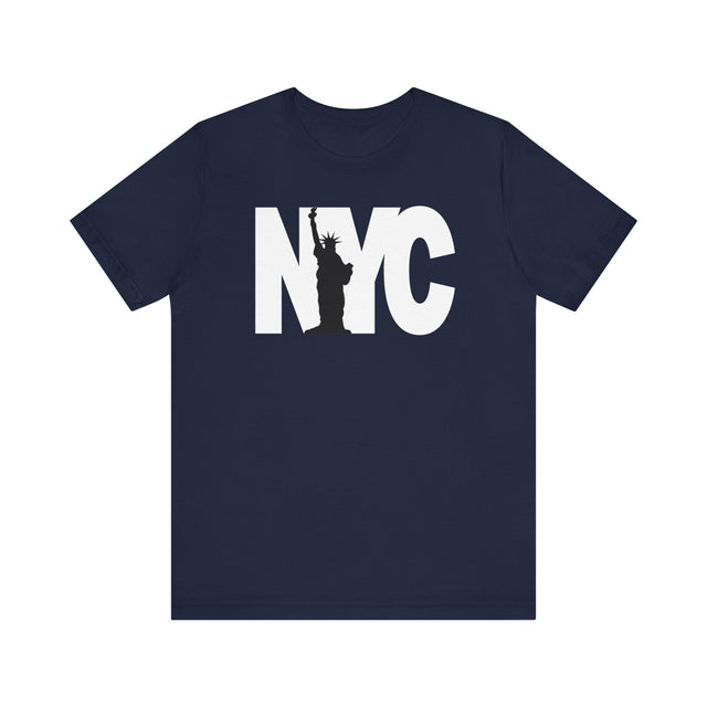 Statue of Liberty NYC Tshirt, New York Lover, Real New Yorker T-shirt, Cute T for her, Cool T for him, NY Gift, New York City Gift