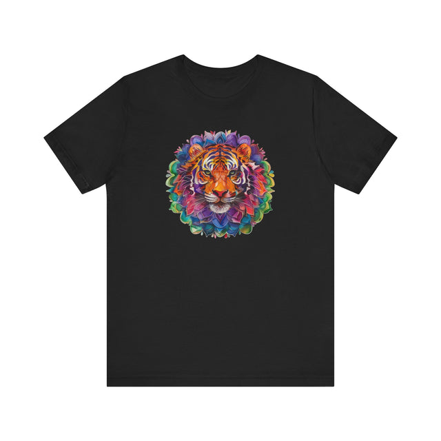 Tiger Rainbow Mandala T-shirt,Pride Shirt,Tiger Lover Top,Rainbow Animals,LGBTQ+ Tee,Queer,Gay,Lesbian,Bisexual,Trans,BGLT,LBGT