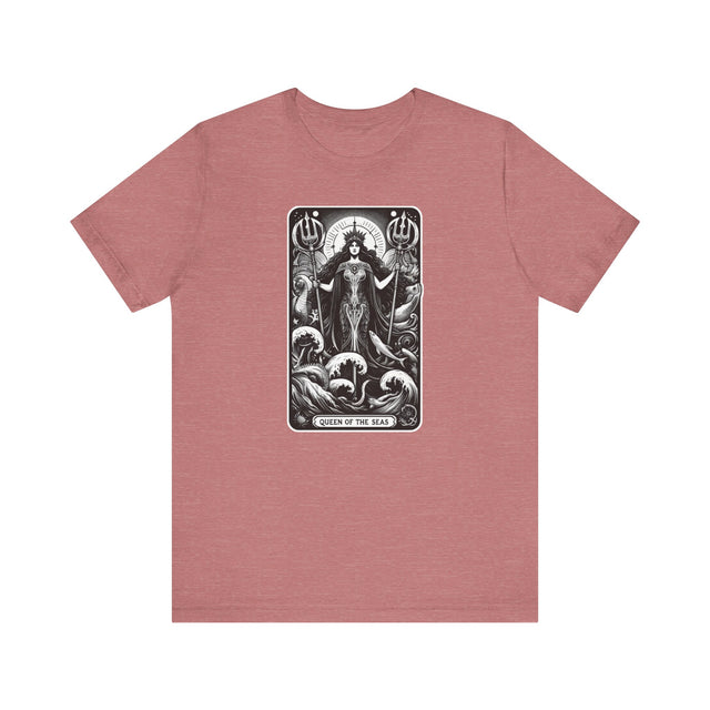 Queen of the Seas,Tarot card shirt,Mothers Day Gift,Tarot Reader Gift,Witchy Shirt,Mystical Cards Tee,Celestial Astrology,Gift for her