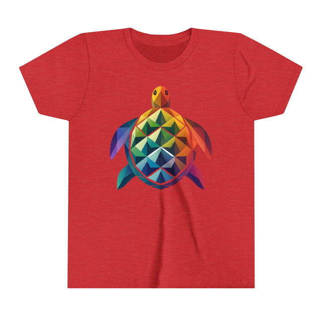Rainbow Turtle T-shirt,Pride Shirt,LBGT, Sea Turtle T shirt, LGBTQ+ Ally Tee, Queer, BGLT, Ocean,Kids Size