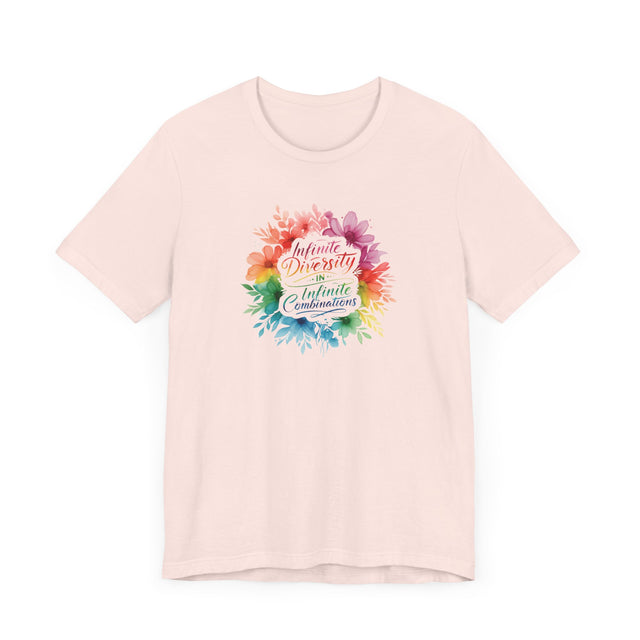 Infinite Diversity In Infinite Combinations T-shirt, Sci-fi Fan Shirt