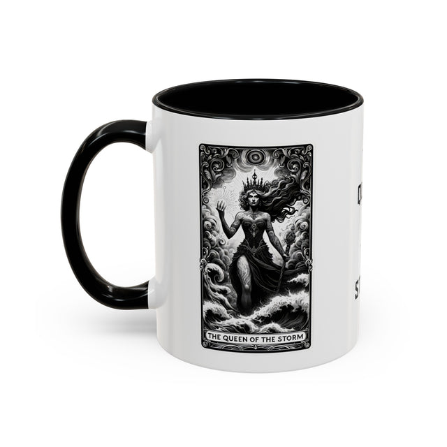 Queen of the Storm,Tarot card cup,Mother's Day Gift,Witchy mug,Gift for her,Gift for Mom,Recovery Gift,Cancer Survivor Gift,Gift for Wife