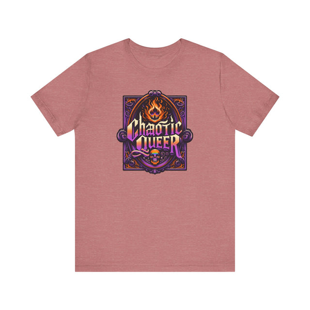 Chaotic Queer Shirt,Pride T-Shirt,Pride Parade T shirt, LGBTQ+ Tee,Nonbinary,Gay,Lesbian,Bisexual,Trans,BGLT,LBGT,Radical Fairies,Queer Goth