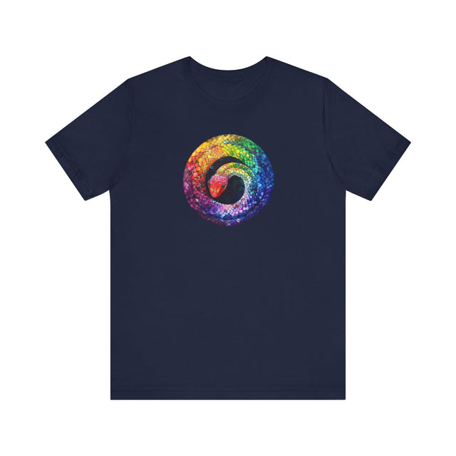 Rainbow Snake T-shirt,Pride Shirt,Snake Lover Top,Rainbow Animals,LGBTQ+ Tee,Queer,Gay,Lesbian,Bisexual,Trans,BGLT,LBGT