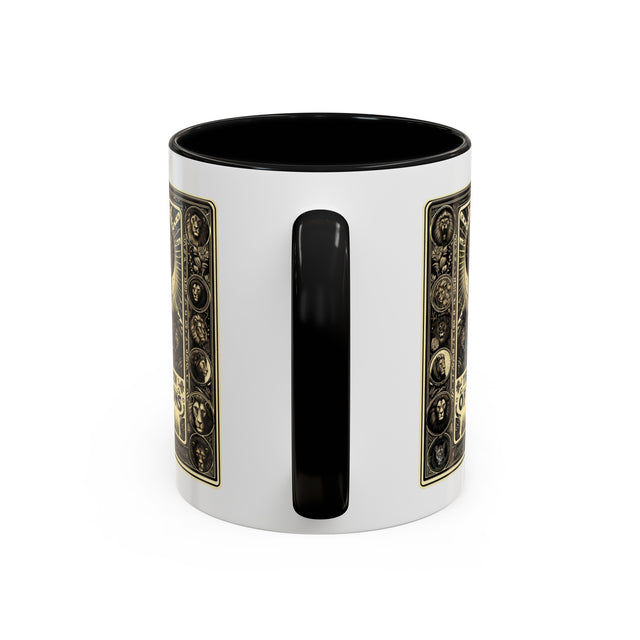 Queen of Lions,Tarot card cup,Mothers Day Gift,Tarot Reader Gift,African Queen,Gift for her,Black Mom Gift,Black Queen Mug,Gift for Mom