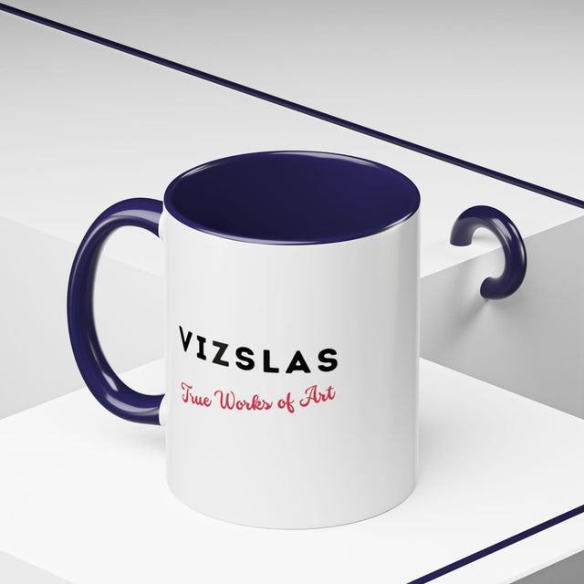 Vizsla Coffee Cup,4-Panel Pop Art Mug,Vizsla Lover,Vizsla Mom,Vizsla Dad,Dog Lover Gift,Vizsla Gift