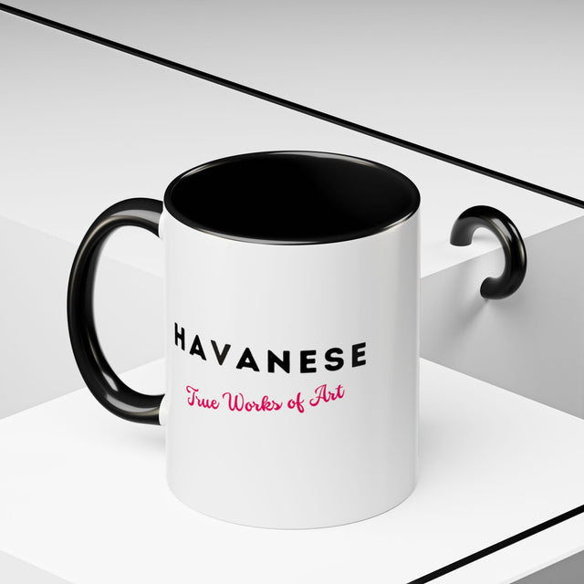 Havanese Coffee Cup,4-Panel Pop Art Mug,Havanese Lover,Hav Mom,Hav Dad,Dog Lover Gift,Havanese Gift