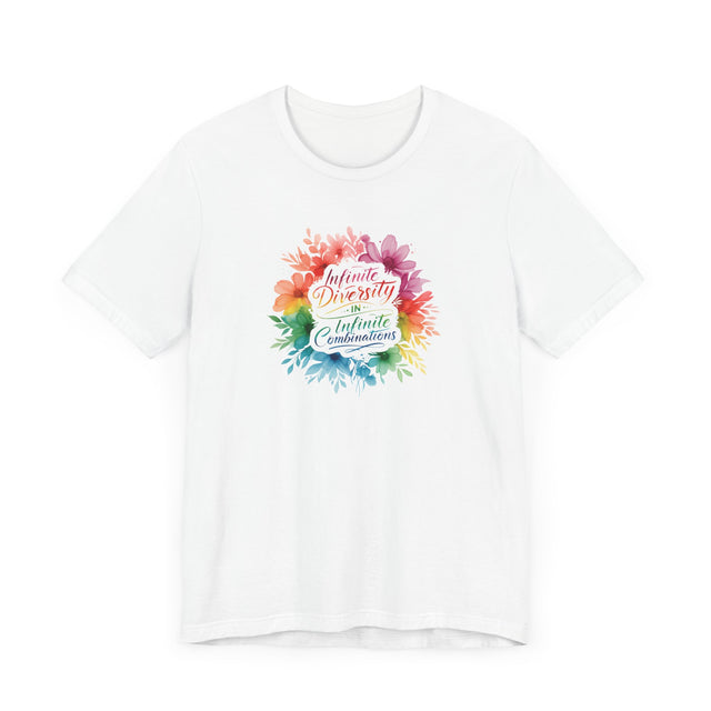 Infinite Diversity In Infinite Combinations T-shirt, Sci-fi Fan Shirt