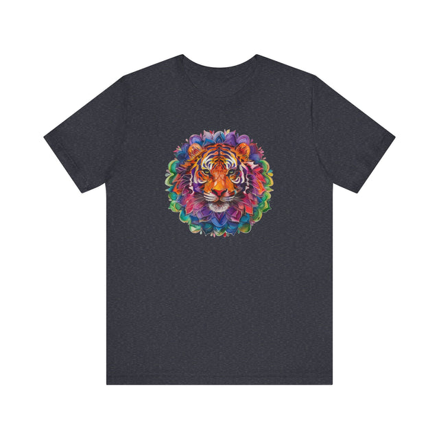 Tiger Rainbow Mandala T-shirt,Pride Shirt,Tiger Lover Top,Rainbow Animals,LGBTQ+ Tee,Queer,Gay,Lesbian,Bisexual,Trans,BGLT,LBGT