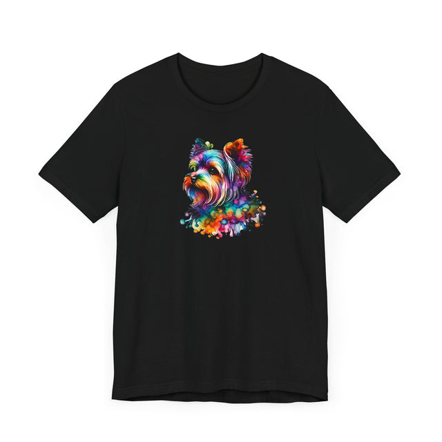 Rainbow Yorkshire Terrier T-shirt,Pride Shirt,Dog Lover Top,Rainbow Animals,LGBTQ+ Tee, Yorkie owner, Yorkshire Terrier gift